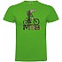 [해외]KRUSKIS MTB Background 반팔 티셔츠 1137538399 Green