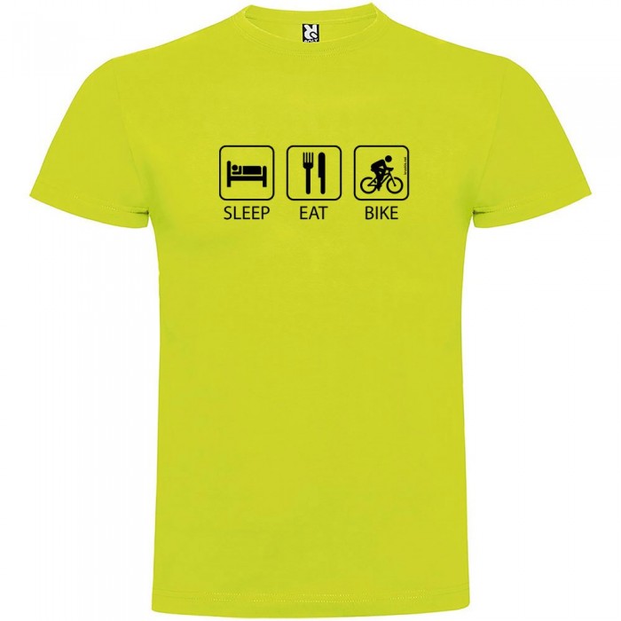 [해외]KRUSKIS Sleep Eat And Bike 반팔 티셔츠 1137539352 Light Green