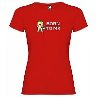 [해외]KRUSKIS Born To MX 반팔 티셔츠 9137538670 Red