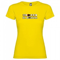 [해외]KRUSKIS Be Different Motorbike 반팔 티셔츠 9137538922 Yellow