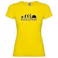 [해외]KRUSKIS 반팔 티셔츠 Evolution Motard 9137539457 Yellow