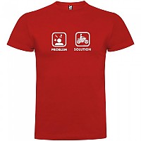 [해외]KRUSKIS 반팔 티셔츠 프로blem 솔루션 Ride 9137538168 Red