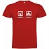 [해외]KRUSKIS 프로blem 솔루션 Ride 반팔 티셔츠 9137538168 Red