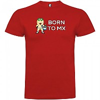 [해외]KRUSKIS Born To MX 반팔 티셔츠 9137538668 Red