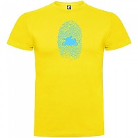 [해외]KRUSKIS Motorbiker Fingerprint 반팔 티셔츠 9137539994 Yellow