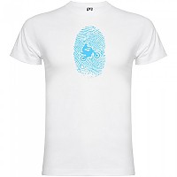 [해외]KRUSKIS Off 로드 Fingerprint 반팔 티셔츠 9137540005 White