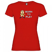[해외]KRUSKIS Born To Play Basketball 반팔 티셔츠 3137538730 Red