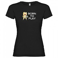 [해외]KRUSKIS Born To Play Football 반팔 티셔츠 3137538743 Black