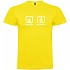 [해외]KRUSKIS 프로blem 솔루션 Play Football 반팔 티셔츠 3137538157 Yellow