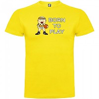 [해외]KRUSKIS Born To Play Basketball 반팔 티셔츠 3137538724 Yellow