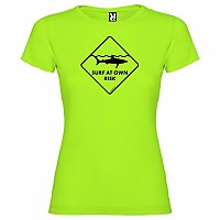 [해외]KRUSKIS Surf At Own Risk 반팔 티셔츠 14137539061 Light Green