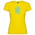 [해외]KRUSKIS Surfer Fingerprint 반팔 티셔츠 14137540073 Yellow