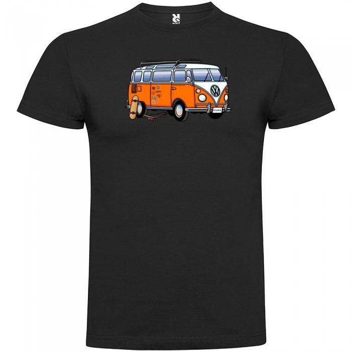 [해외]KRUSKIS Hippie Van Skate 반팔 티셔츠 14137538625 Black