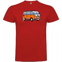 [해외]KRUSKIS Hippie Van Skate 숏 슬리브 T-shirt 반팔 티셔츠 14137538628 Red