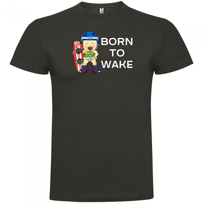 [해외]KRUSKIS Born To Wake 반팔 티셔츠 14137538707 Dark Grey