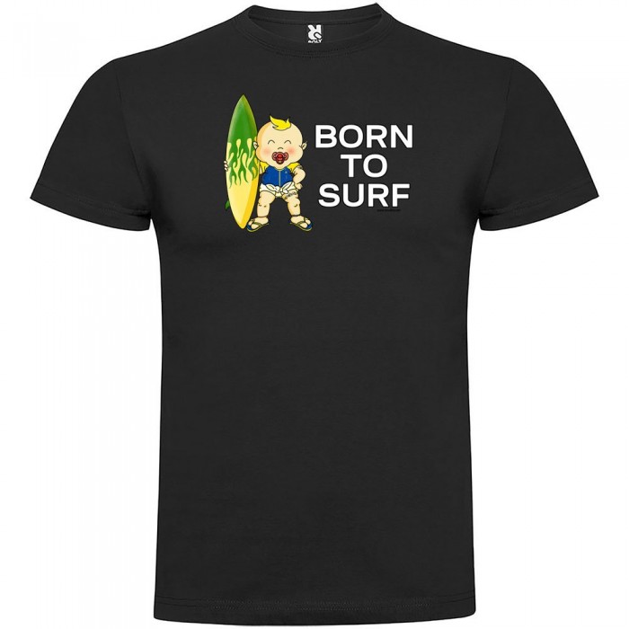 [해외]KRUSKIS Born To Surf 반팔 티셔츠 14137538815 Black