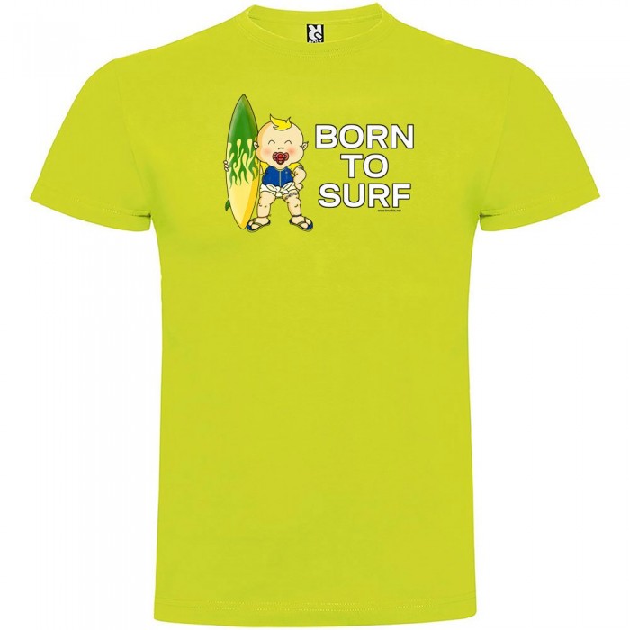 [해외]KRUSKIS Born To Surf 반팔 티셔츠 14137538816 Light Green