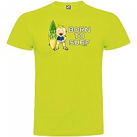 [해외]KRUSKIS Born To Surf 숏 슬리브 T-shirt 반팔 티셔츠 14137538816 Light Green