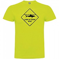 [해외]KRUSKIS Surf At Own Risk 숏 슬리브 T-shirt 반팔 티셔츠 14137539056 Light Green