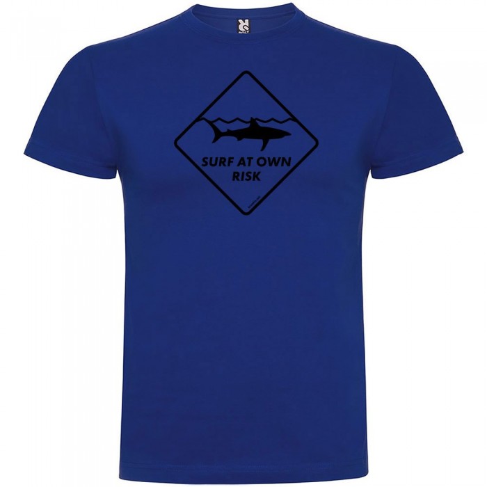 [해외]KRUSKIS Surf At Own Risk 반팔 티셔츠 14137539057 Royal Blue