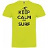 [해외]KRUSKIS Keep Calm and Surf 숏 슬리브 T-shirt 반팔 티셔츠 14137539138 Light Green