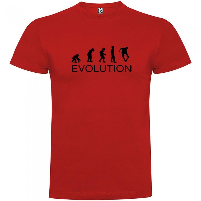 [해외]KRUSKIS Evolution Skate 반팔 티셔츠 14137539488 Red