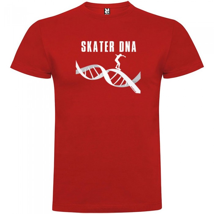 [해외]KRUSKIS Skateboard DNA 숏 슬리브 T-shirt 반팔 티셔츠 14137539673 Red