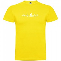 [해외]KRUSKIS Surf Heartbeat 숏 슬리브 T-shirt 반팔 티셔츠 14137539822 Yellow