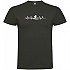 [해외]KRUSKIS Surf Heartbeat 숏 슬리브 T-shirt 반팔 티셔츠 14137539824 Dark Grey