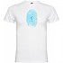 [해외]KRUSKIS Surfer Fingerprint 숏 슬리브 T-shirt 반팔 티셔츠 14137540065 White
