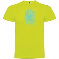 [해외]KRUSKIS Surfer Fingerprint 숏 슬리브 T-shirt 반팔 티셔츠 14137540067 Light Green
