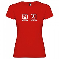 [해외]KRUSKIS 프로blem 솔루션 Run 반팔 티셔츠 6137538178 Red