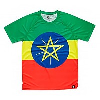 [해외]HOOPOE Adisebeba 반팔 티셔츠 6137536433 Green / Yellow / Red / Blue
