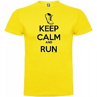 [해외]KRUSKIS Keep Calm And Run 반팔 티셔츠 6137539116 Yellow