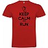 [해외]KRUSKIS Keep Calm And Run 반팔 티셔츠 6137539118 Red