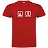 [해외]KRUSKIS 프로blem 솔루션 Train 반팔 티셔츠 7137538216 Red