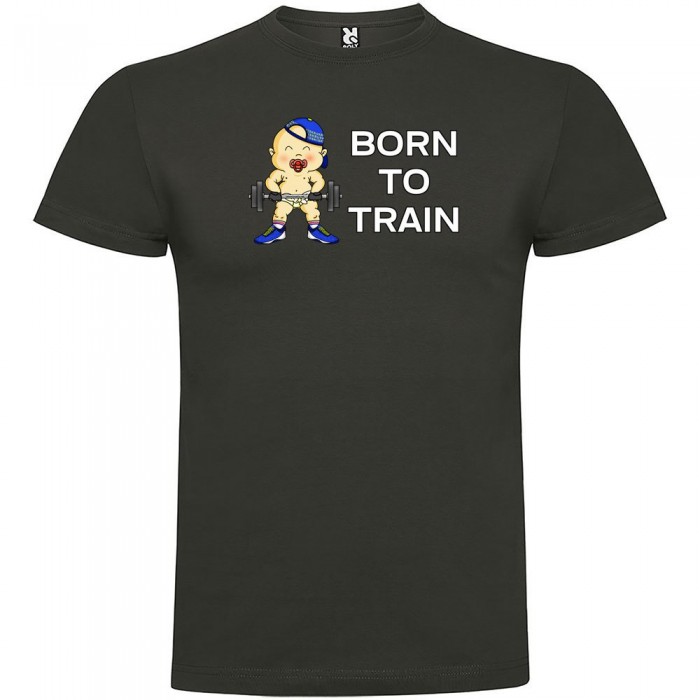 [해외]KRUSKIS Born To Train 반팔 티셔츠 7137538717 Dark Grey