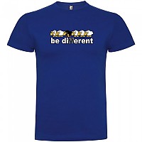 [해외]KRUSKIS Be Different Train 반팔 티셔츠 7137538959 Royal Blue