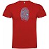 [해외]KRUSKIS Crossfit Fingerprint 반팔 티셔츠 7137540038 Red