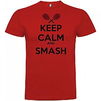 [해외]KRUSKIS Keep Calm And Smash 반팔 티셔츠 12137539132 Red