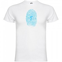 [해외]KRUSKIS 반팔 티셔츠 스키er Fingerprint 5137539875 White