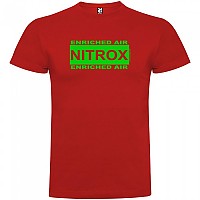[해외]KRUSKIS Nitrox 반팔 티셔츠 10137537738 Red