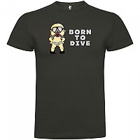 [해외]KRUSKIS Born To Dive 반팔 티셔츠 10137537757 Dark Grey