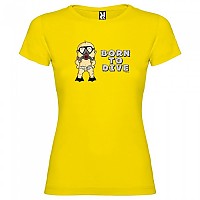 [해외]KRUSKIS Born To Dive 반팔 티셔츠 10137537762 Yellow