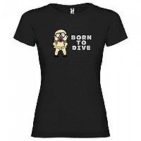 [해외]KRUSKIS Born To Dive 반팔 티셔츠 10137537763 Black