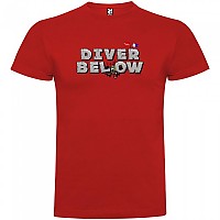 [해외]KRUSKIS Diver Below 반팔 티셔츠 10137537788 Red