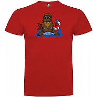 [해외]KRUSKIS Walrus 반팔 티셔츠 10137538428 Red