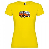 [해외]KRUSKIS Hippie Van Dive 반팔 티셔츠 10137538562 Yellow