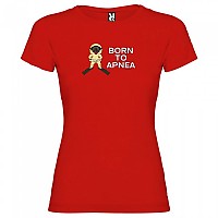 [해외]KRUSKIS Born To Apnea 반팔 티셔츠 10137538750 Red