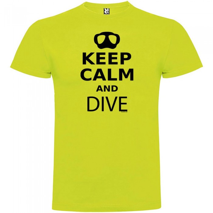 [해외]KRUSKIS Keep Calm and Dive 반팔 티셔츠 10137539042 Light Green